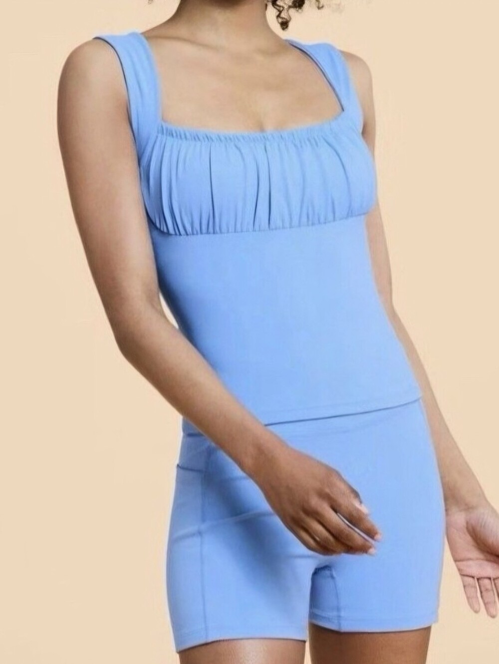 New Blogilates BalletCore Bow Back Tank Top - Picture 2 of 6